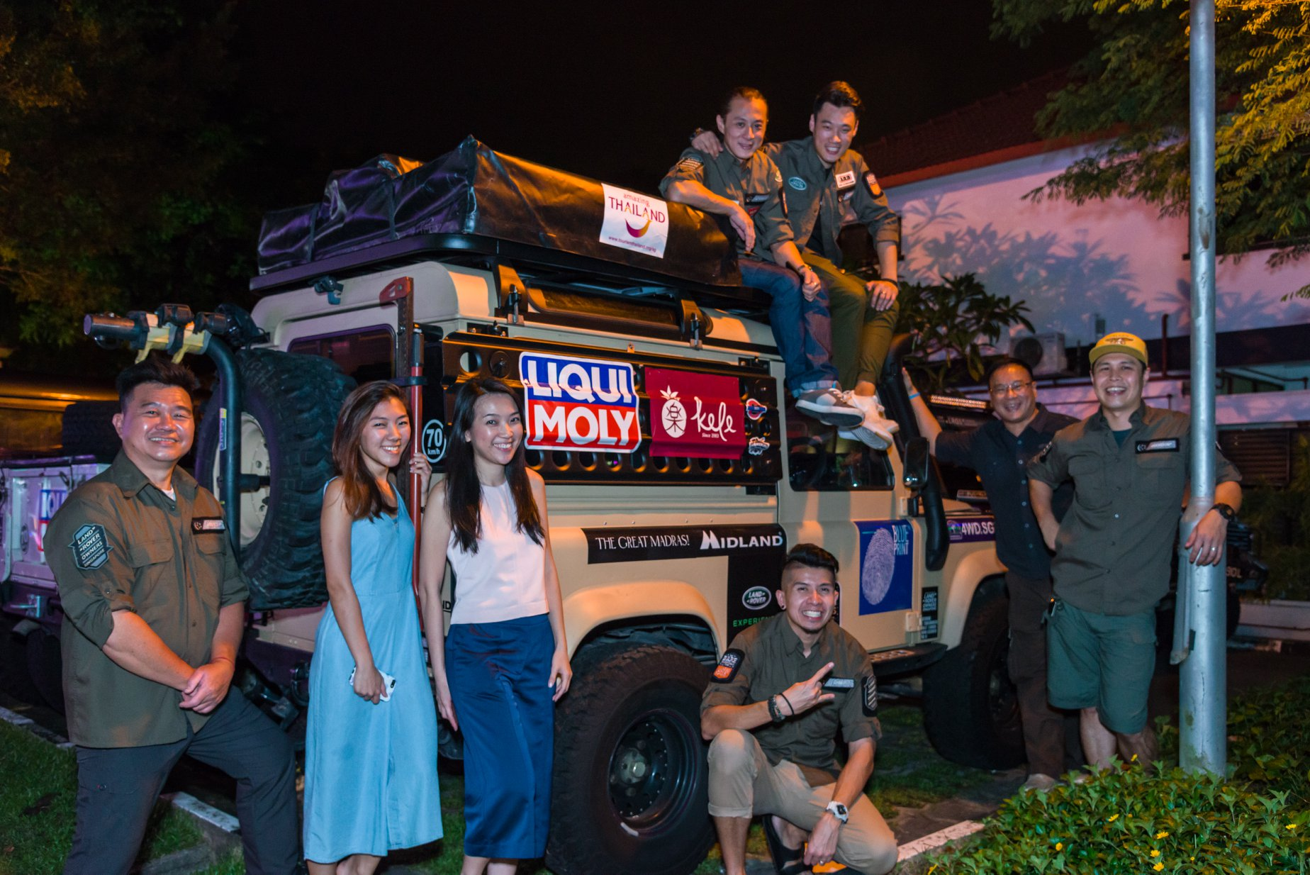 Land Rover Festival Thailand Singha Beer